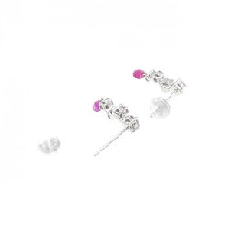 K18WG Bông tai Ruby 0.24CT - Hàng hiệu Chính hãng 873839