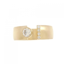 【Sản phẩm mới】Nhẫn kim cương K18YG 0.22CT 673591