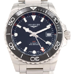 Longines Hydroconquest GMT L3.790.4.56.6 SS tự động - Hàng hiệu chính hãng