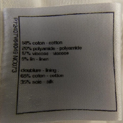 Jacket không cổ CHANEL P72407V64049 - Hàng hiệu Authentic 821317