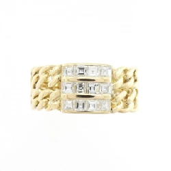 Nhẫn kim cương K18YG 0.46CT 666100