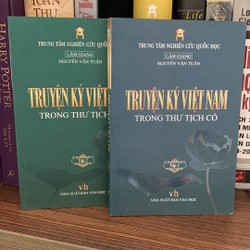 Sách văn học Truyện Ký Việt Nam trong thư tịch cổ - bộ 2 tập(mới 98%)