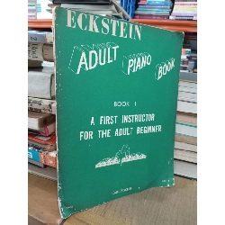 Eckstein adult piano book - Maxwell Eckstein