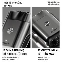 Máy cạo râu mini coclear CS007 thiết kế động cơ tốc độ cao, cạo khô và nước 547578