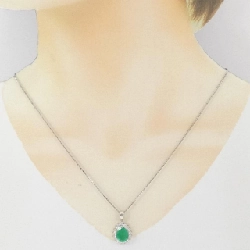 Dây chuyền ngọc lục bảo PT900/PT850 2.93CT - Hàng hiệu Authentic 857036