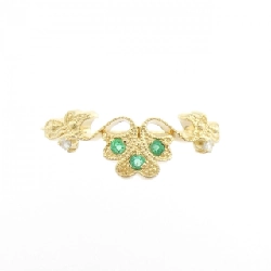 Nhẫn Emerald K18YG 0.03CT 666689