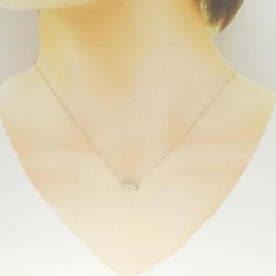 K18PG Dây chuyền trái tim kim cương 0.30CT - Hàng hiệu chính hãng 858391