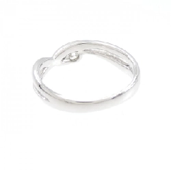 Nhẫn kim cương K18WG 0.10CT 671121