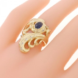 Nhẫn Sapphire K18YG 0.87CT - Hàng hiệu Chính hãng 847518