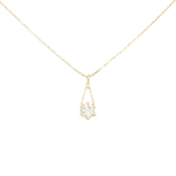 K18YG Dây chuyền kim cương 0.41CT - Hàng hiệu Authentic