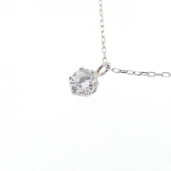 Dây chuyền kim cương Solitaire PT900/PT850 0.12CT - Hàng hiệu Chính hãng 862302