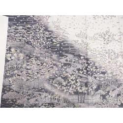 Áo kimono đơn lớp Komaro với kỹ thuật nhuộm bokeh - Hàng hiệu Authentic 883276