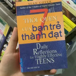 Sách 7 thói quen của bạn trẻ thành đạt