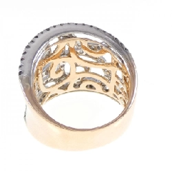 Nhẫn kim cương K18PG/K18WG 1.10CT 672794