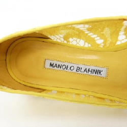 Giày flat lace HANGISIFLAT của MANOLO BLAHNIK - Hàng hiệu Authentic 829725
