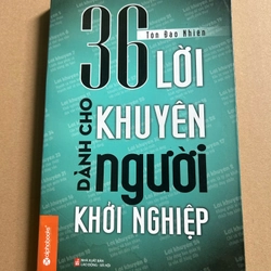 36 lời khuyên dành cho người khởi nghiệp