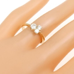 Nhẫn kim cương K18YG 0.50CT 669780