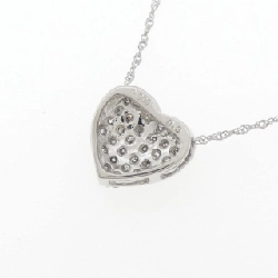 Dây chuyền kim cương pavé hình trái tim PT900/PT850 0.3CT - Hàng hiệu chính hãng 857627