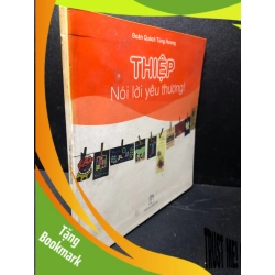 (TẶNG BOOKMARK) Thiệp nói lời yêu thương năm 2008 mới 70% ố bẩn bong gáy RBK.TDTD1212