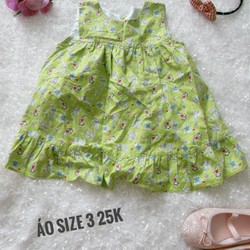 Áo kate hở lưng cho bé gái size3 137213