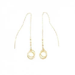 K18YG Bông tai - Hàng hiệu Chính hãng