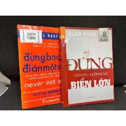 [Phiên Chợ Sách Cũ] Đừng Hoang Tưởng Về Biển Lớn, Mới 80% (ố nhẹ) + Sách tặng, 2016 - Alan Phan H1604-SBM-1 Blogmeo160426