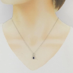 Dây chuyền Sapphire PT900/PT850 0.38CT - Hàng hiệu Chính hãng 860320
