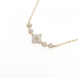 Dây chuyền kim cương hoa Kumikyoku 0.13CT - Hàng hiệu Authentic 839623