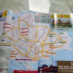 Bản đồ du lịch Singapore  502879
