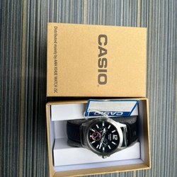 Đồng hồ Kim Nam Dây da Casio MTP-E350L-1BVDF Đen