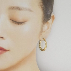 Bông tai hoop 750YG - Hàng hiệu Authentic 869192