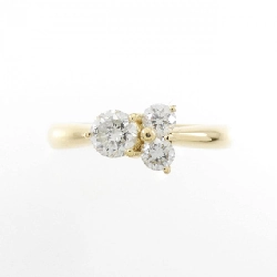 Nhẫn kim cương 750YG 0.54CT 673458