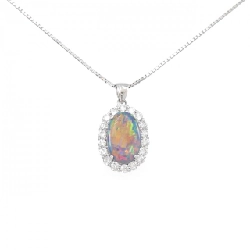 Dây chuyền ngọc opal đen PT 2.04CT - Hàng hiệu Authentic
