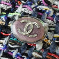 Áo khoác không cổ CHANEL 634561