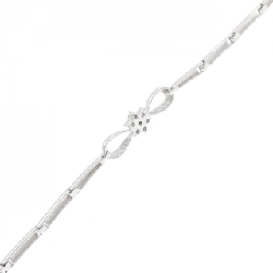 K18WG Vòng tay kim cương 0.10CT - Hàng hiệu Chính hãng 874651