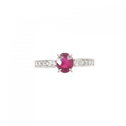 Nhẫn Ruby PT900 0.63CT - Hàng hiệu Chính hãng 855815