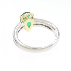 Nhẫn Emerald PT900/K18YG 1.38CT 669971