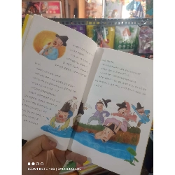 Truyện cổ tích bìa vàng Tiếng Hàn mới 90% Sách học tiếng Hàn HCM2702 930324