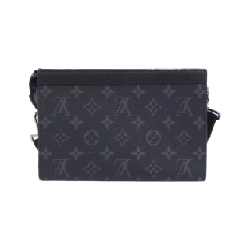 Túi đeo vai Louis Vuitton Monogram Eclipse Reverse Gaston Wearable Wallet M81124 - Hàng hiệu Chính hãng 802012