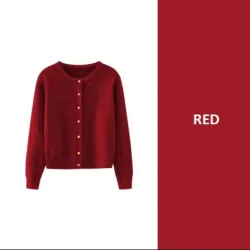 Cardigan Đỏ