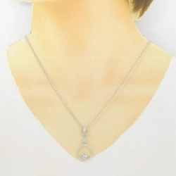 K18WG Dây chuyền kim cương 0.71CT - Hàng hiệu Chính hãng 864471