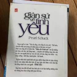 Sách cũ - Giản sử về tình yêu 1005575