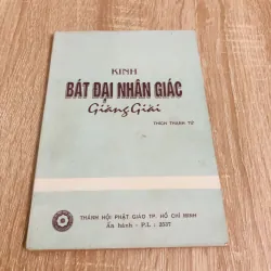 KINH BÁT ĐẠI NHÂN GIÁC GIẢNG GIẢI