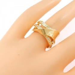 Nhẫn kim cương K18YG 0.20CT 667709