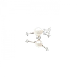 Brooch ngọc trai Akoya Tasaki - Hàng hiệu Authentic