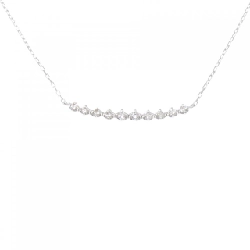 K18WG Dây chuyền kim cương 0.15CT - Hàng hiệu Chính hãng