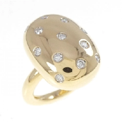 Nhẫn kim cương K18YG 0.35CT - Hàng hiệu Authentic