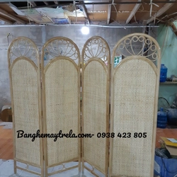 Bình phong mây tre tự nhiên 496192