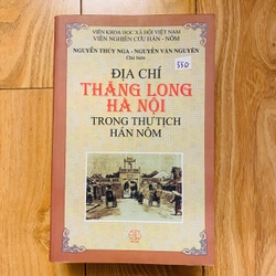 ĐỊA CHÍ THĂNG LONG HÀ NỘI TRONG THƯ TỊCH HÁN NÔM 302790