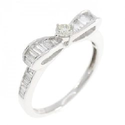 Nhẫn kim cương K18WG